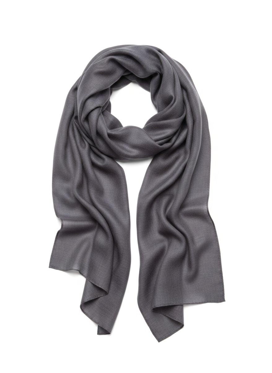 Silk and Cashmere Blend Scarf